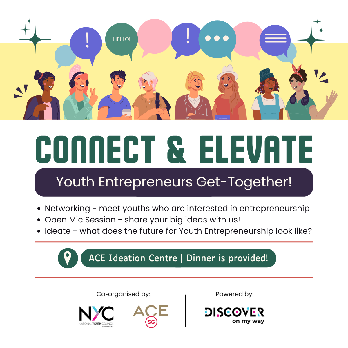 Connect & Elevate: Youth Entrepreneurs' Get-Together!